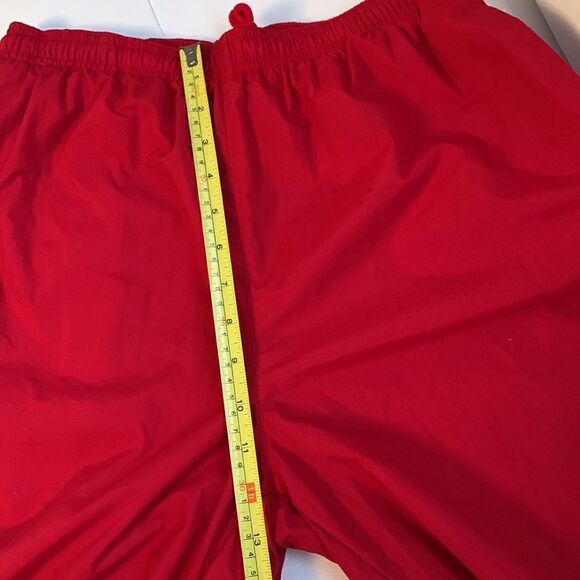 Aeropostal Red Lightweight Nylon Unisex Pants Size S - Picture 4 of 11